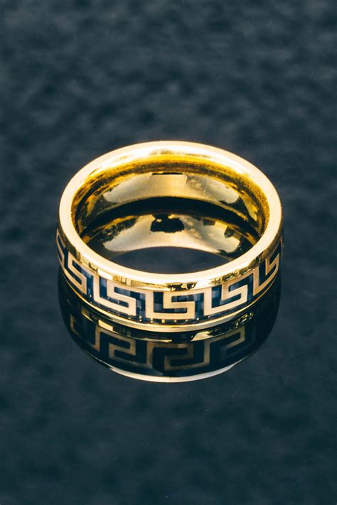 versace gold wedding ring